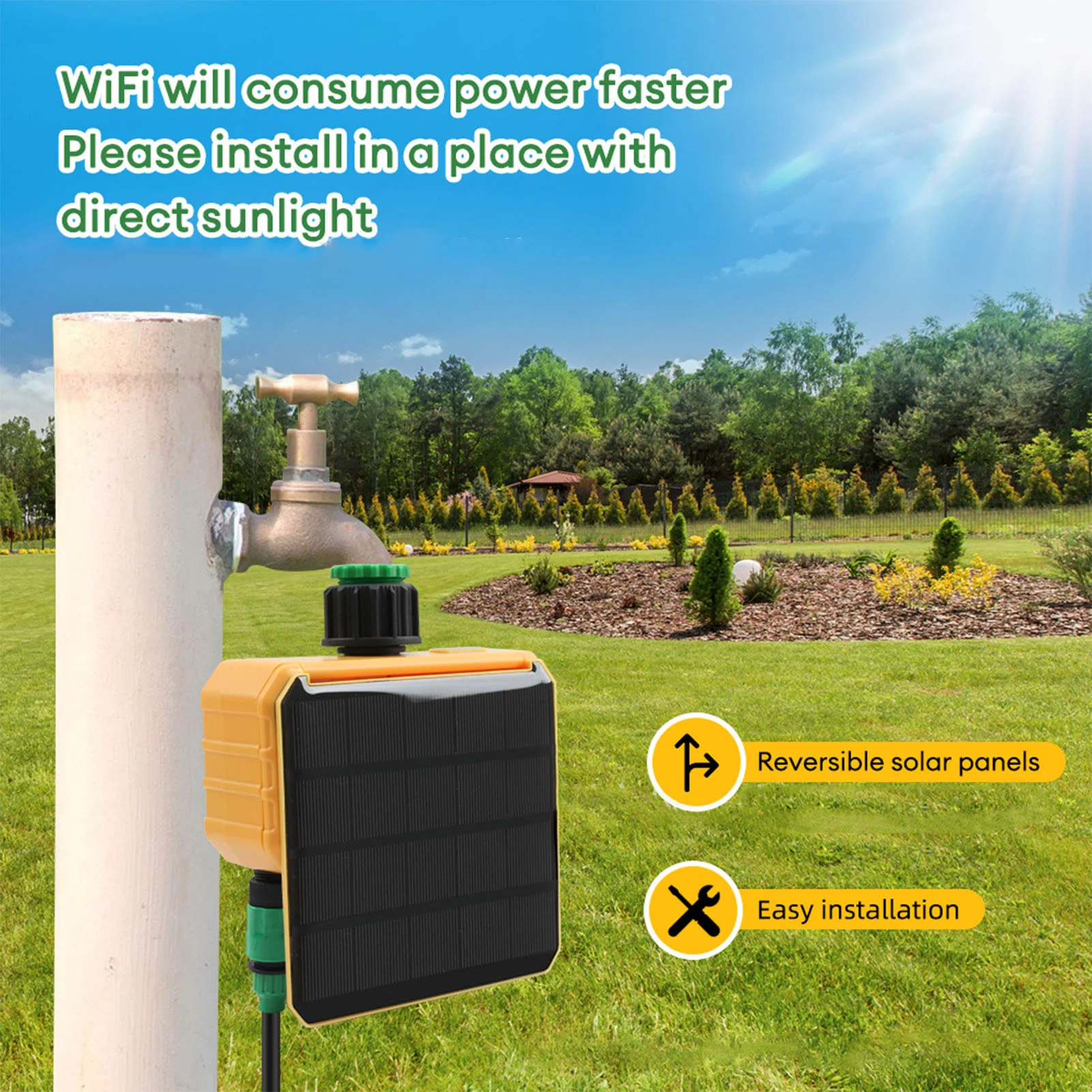 Güneş enerjili WiFi akıllı sul - Smart Garden Solar incelemesi ve fiyatı