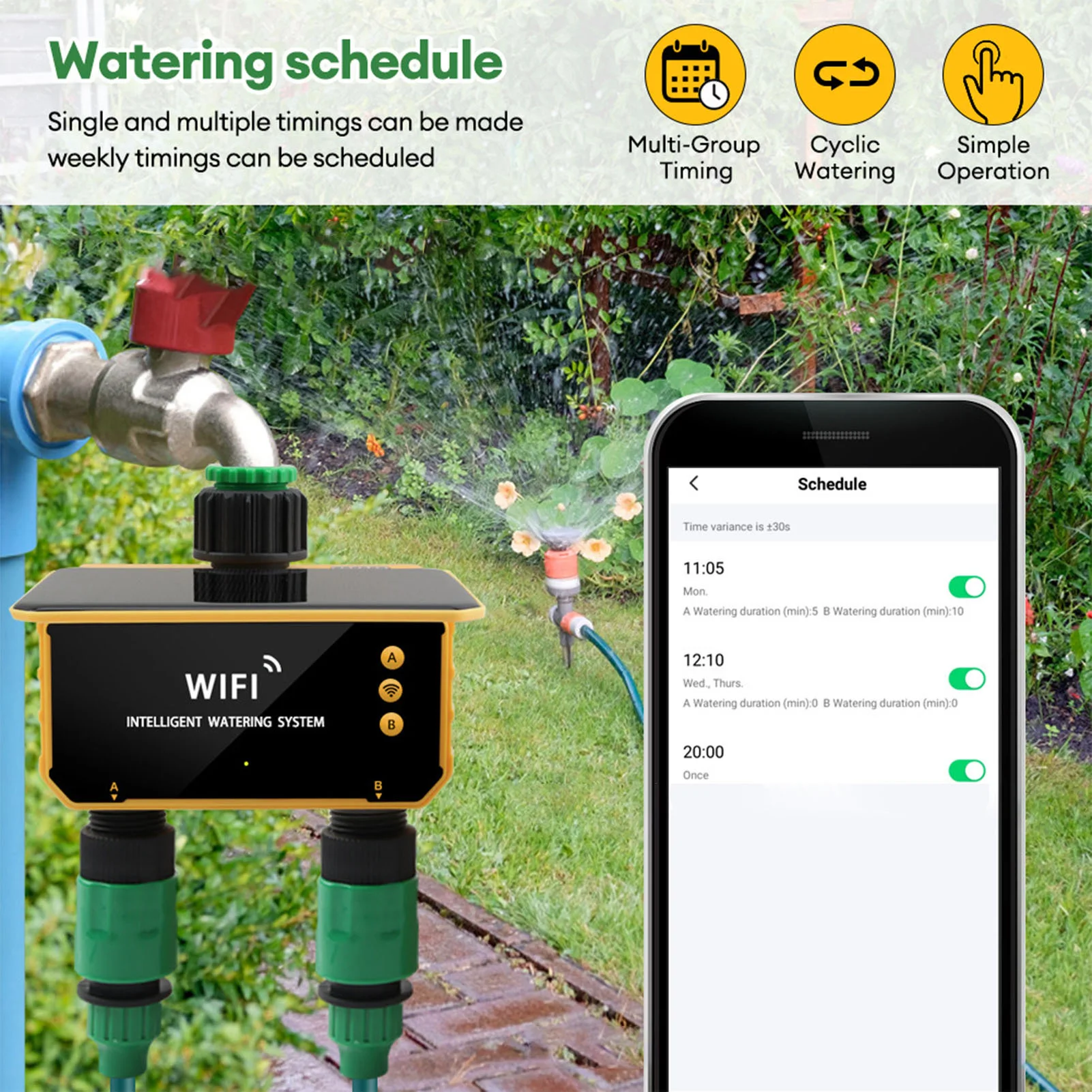 Güneş enerjili WiFi akıllı sul - Smart Garden Solar incelemesi ve fiyatı