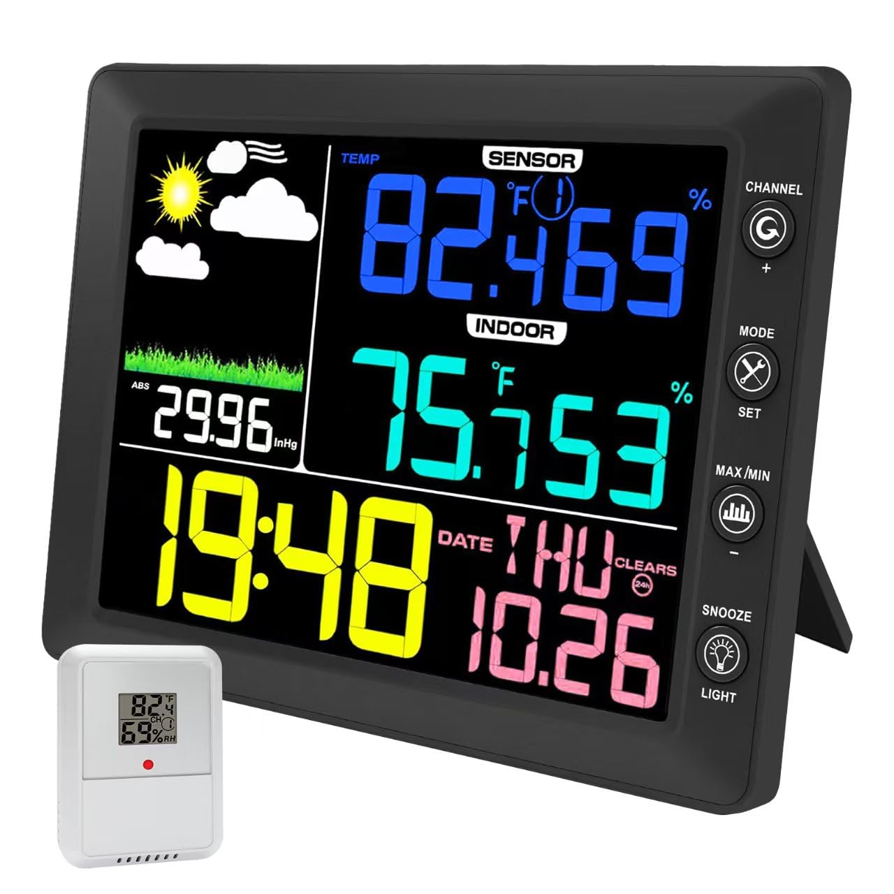 Dış Mekan Sensörlü Kablosuz Ha - Garden Weather Station incelemesi ve fiyatı