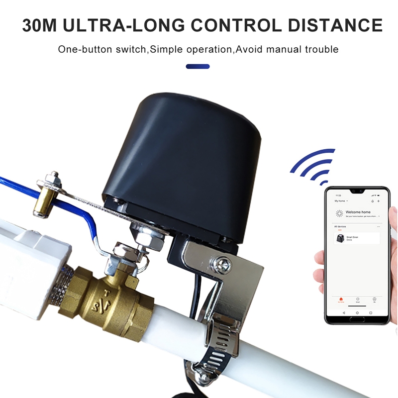 Tuya Akıllı Gaz Vanası WIFI Ba - Smart Garden Water Timer incelemesi ve fiyatı