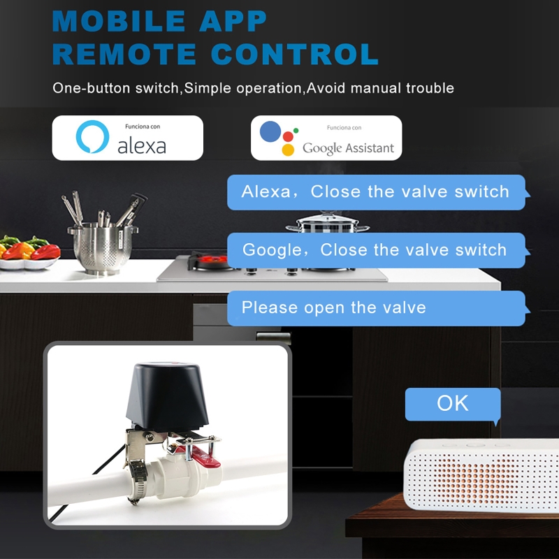 Tuya Akıllı Gaz Vanası WIFI Ba - Smart Garden Water Timer incelemesi ve fiyatı