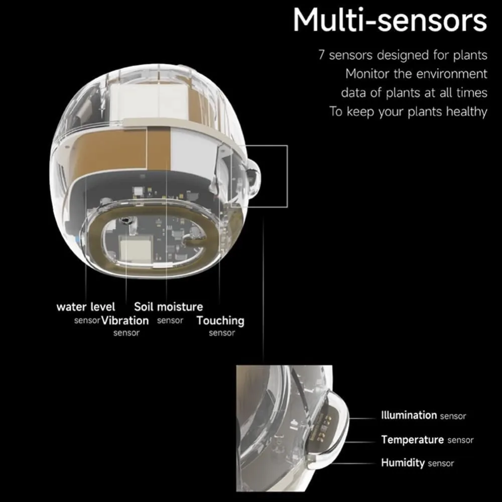 AI Çipli Akıllı Saksı 7 Sensör - Smart Garden Ai incelemesi ve fiyatı
